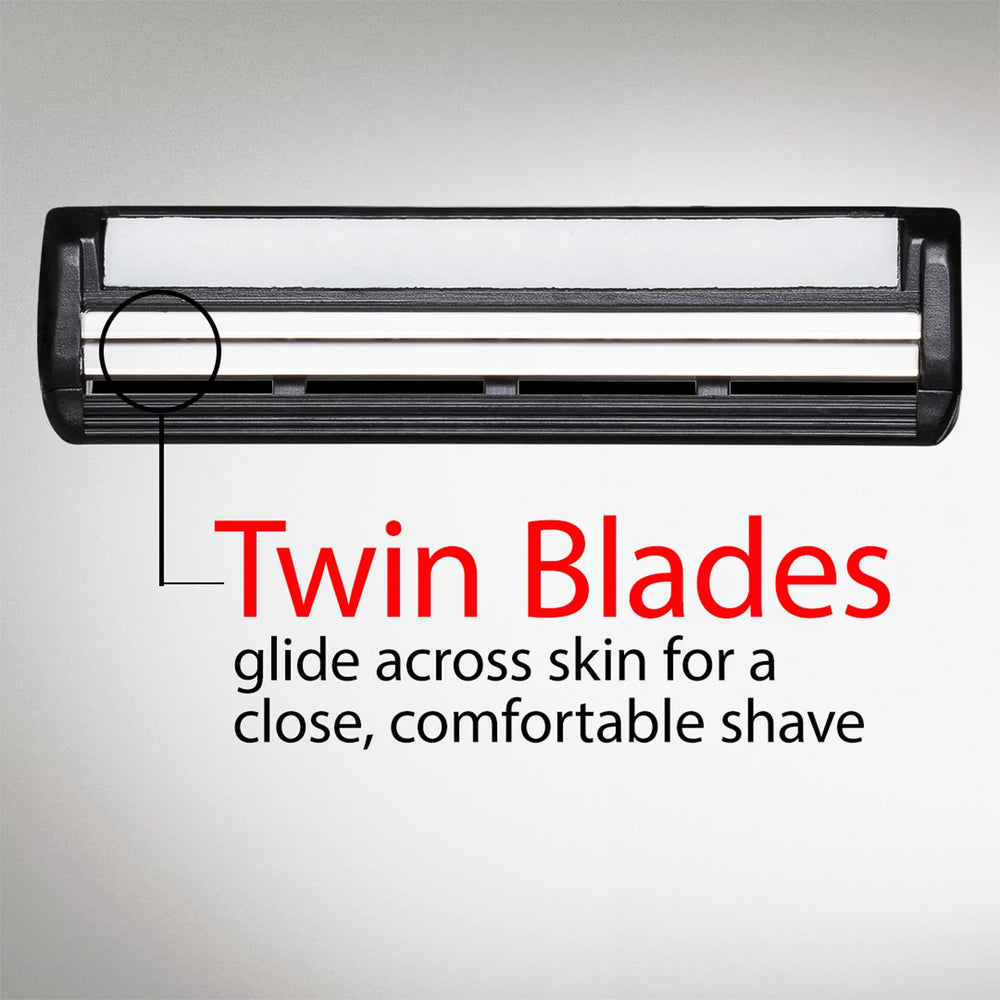 Gillette TRAC II système d’attache rapide compatible avec les poignées.