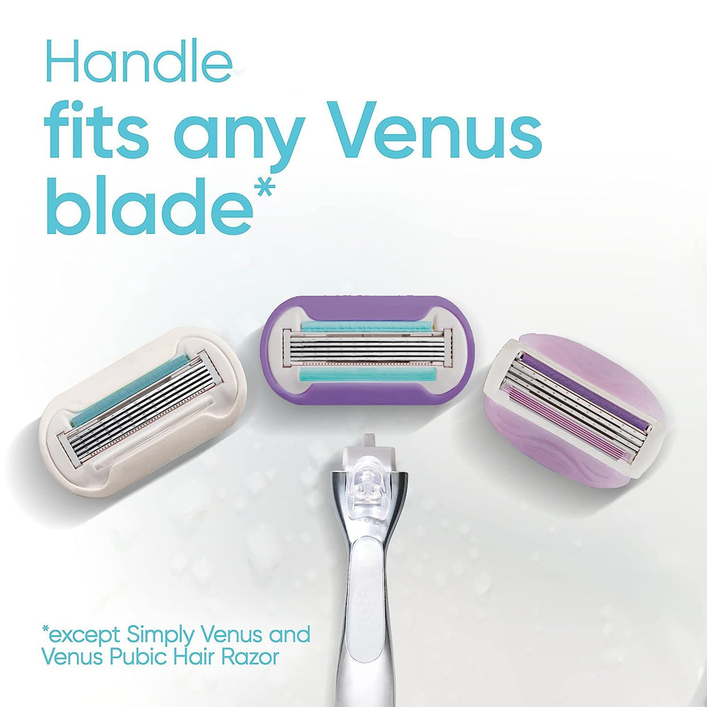 Gillette Venus Deluxe Smooth Platinum recharge compatibles avec tous les manches Venus.