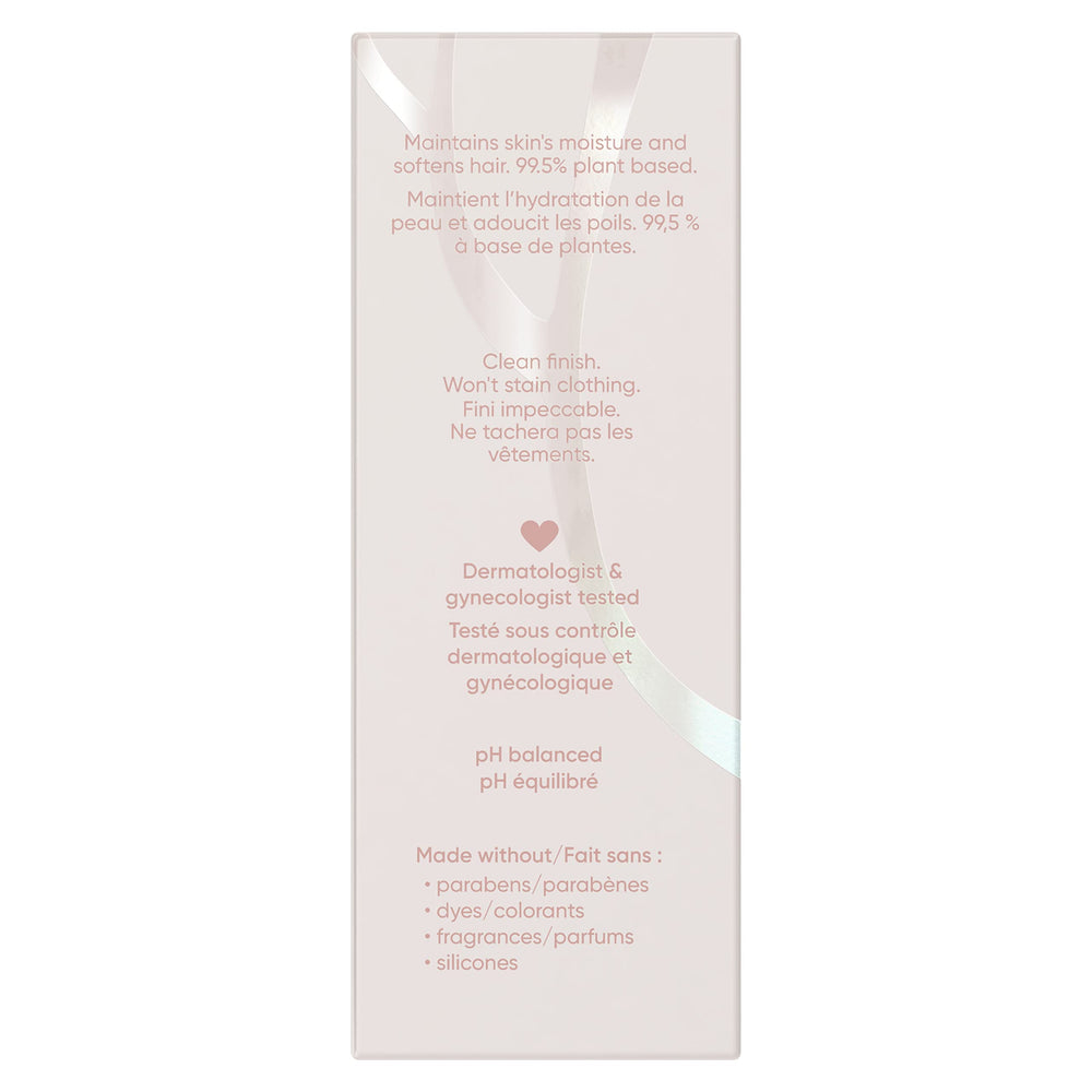 Sans parabènes, colorants, parfums et silicones, routine douce.