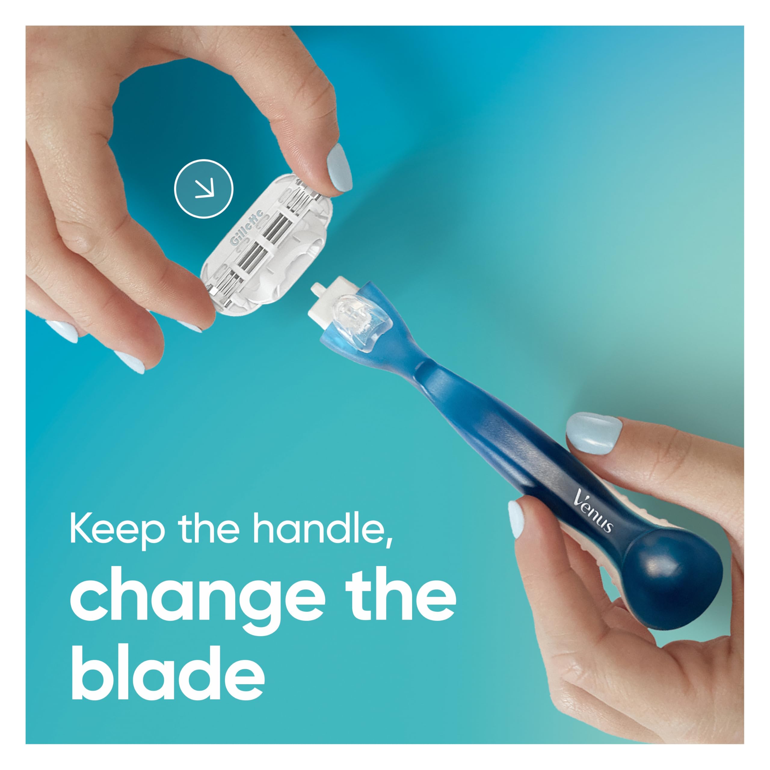Rasage rapide et efficace avec la recharge Gillette Venus Smooth