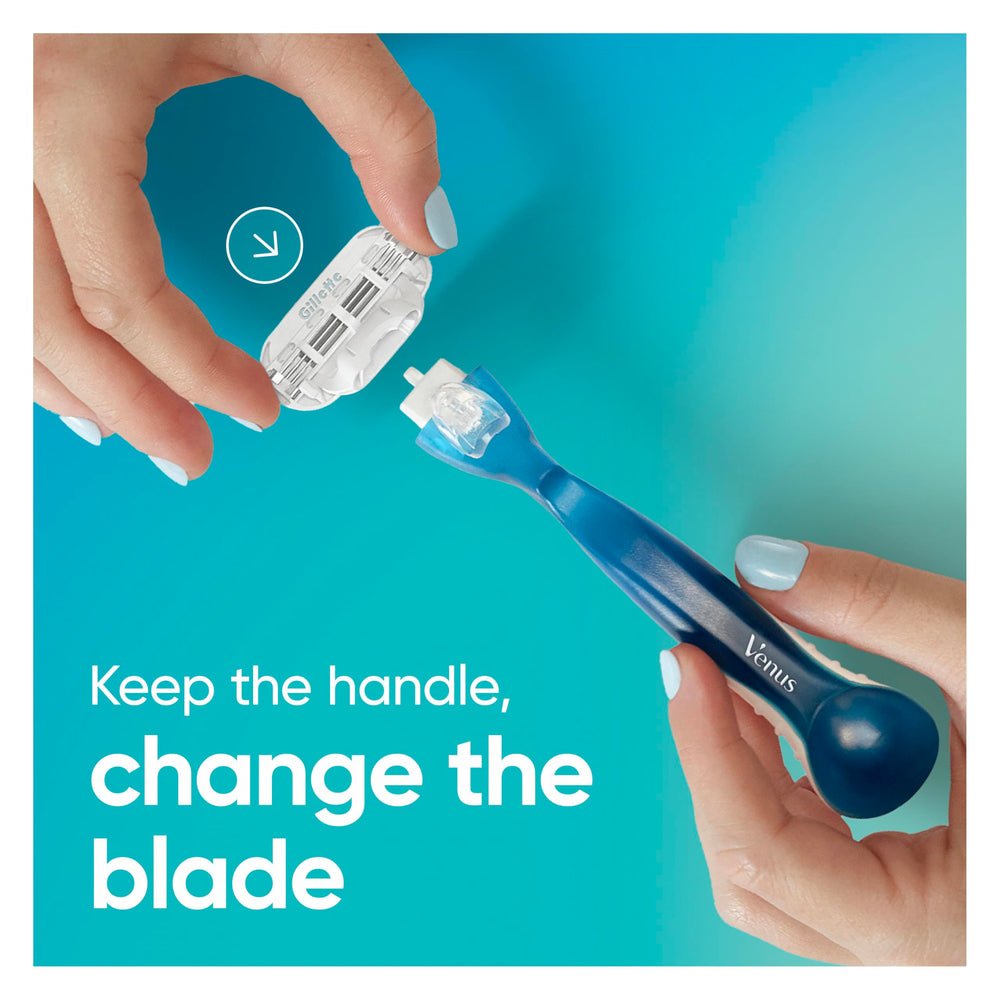 Rasage rapide et efficace avec la recharge Gillette Venus Smooth