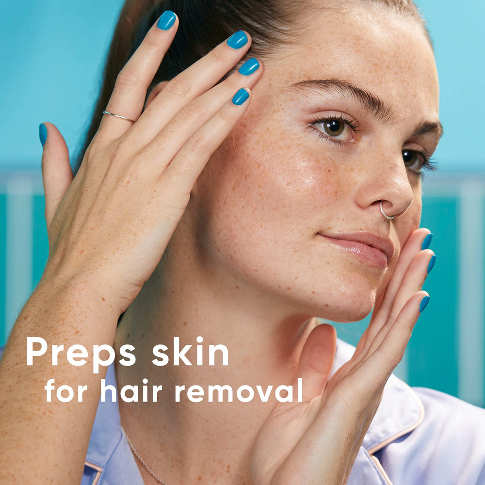 Gillette Venus routine dermaplanage complete.