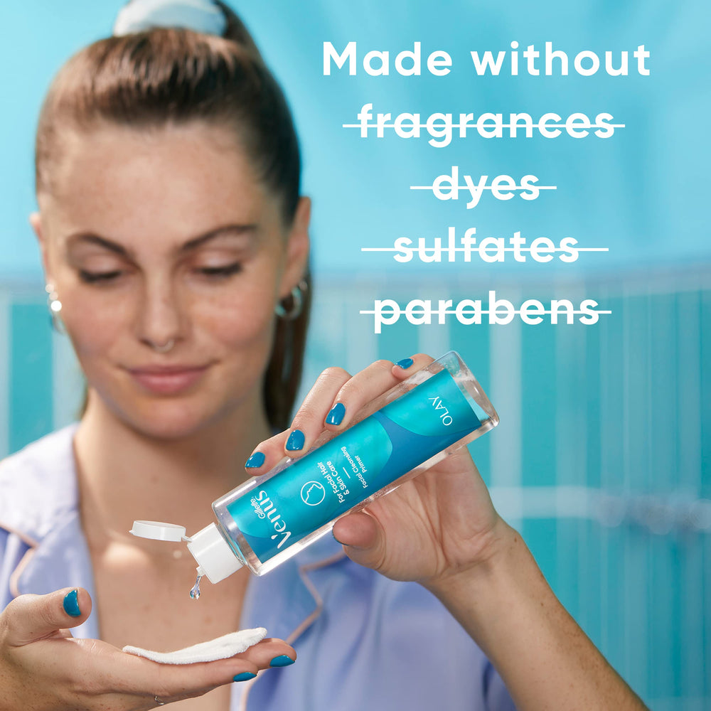 Gillette Venus sans parfum sans colorants sans sulfates sans parabenes.