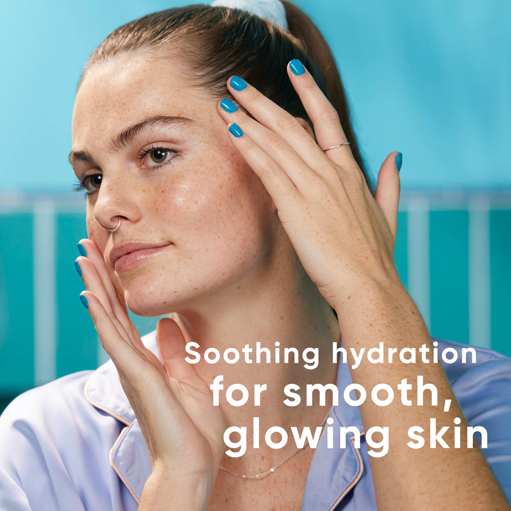 Après dermaplanage, peau hydratée et prête pour le maquillage avec Gillette Venus.