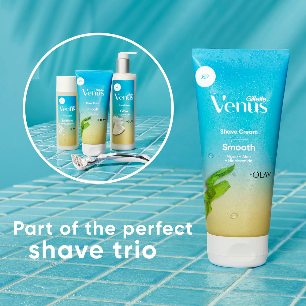 Gillette Venus Smooth Plus Olay – idéal dans le rituel Venus Shave Trio.