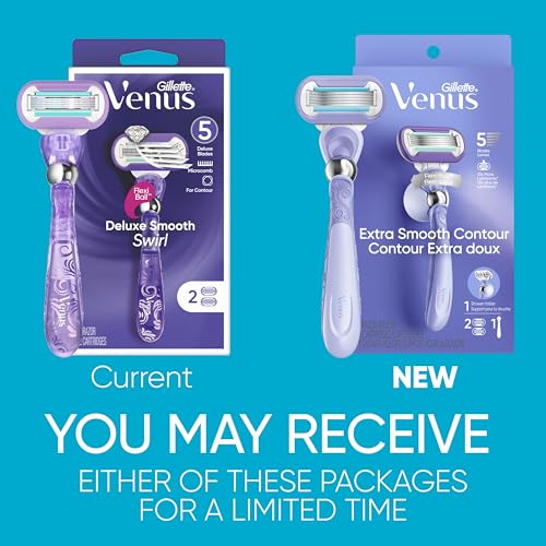 Gillette Venus tete-pivotante assure précision même dans les zones difficiles