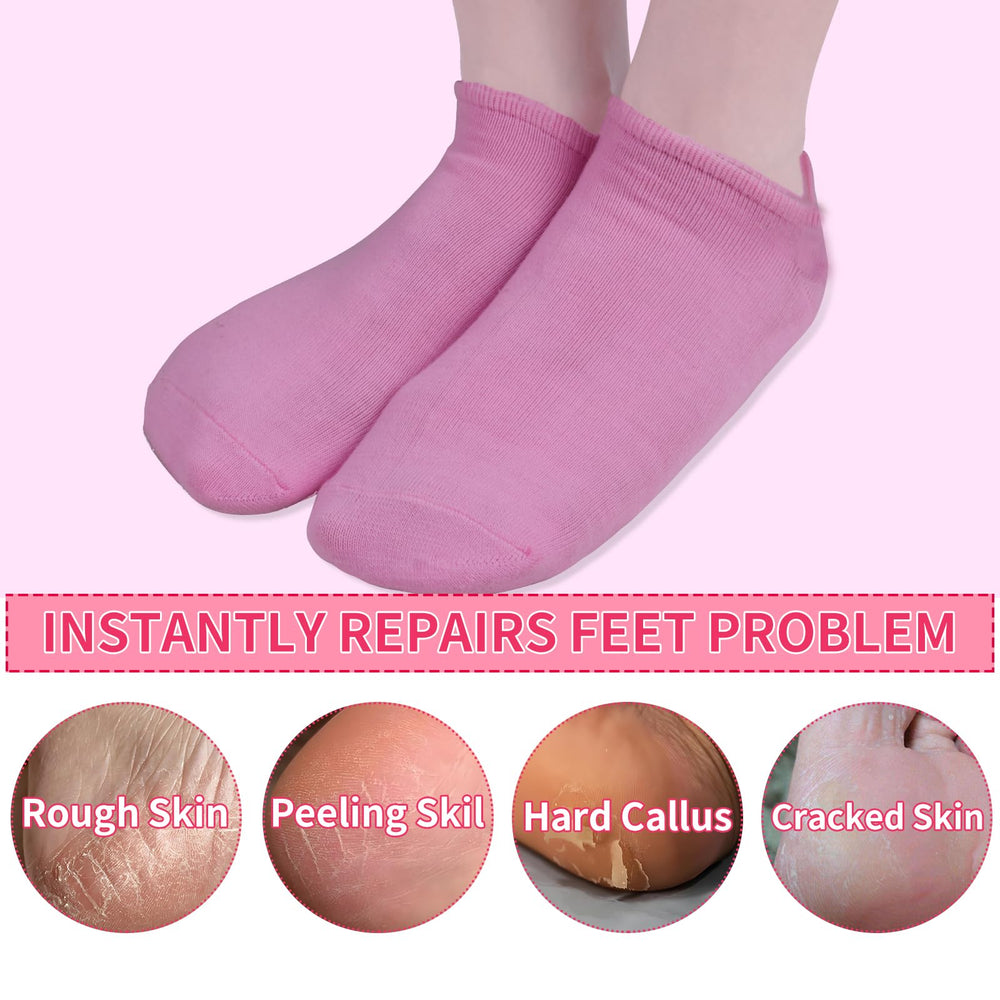 Bord côtelé assure un ajustement confortable des chaussettes Giloner.