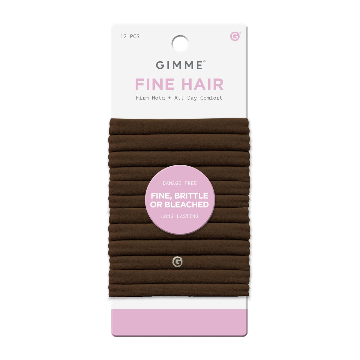 GIMME Beauty: bandes élastiques pour queue de cheval fin, maintien sûr et doux