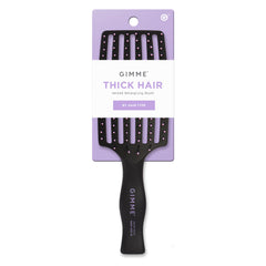 Brosse GIMME BEAUTÉ Démêlage Ventilé, démêle en douceur et accélère le séchage.