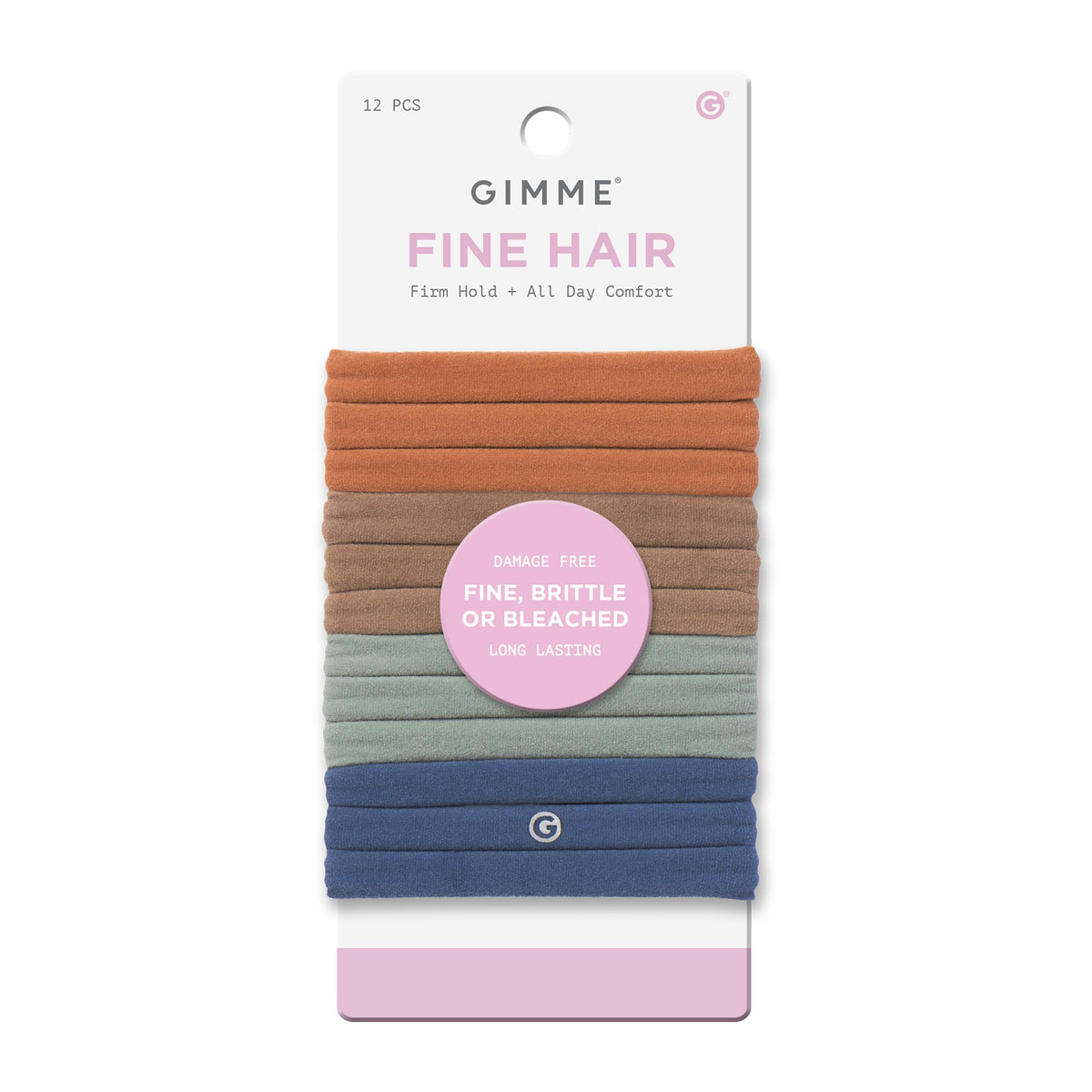 GIMME Beauty bande elastique cheveux fin queue-de-cheval pour maintien doux et sûr