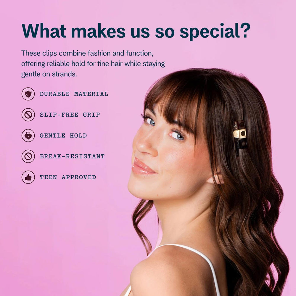 GIMME Lay Flat design leger pour cheveux courts et fins.