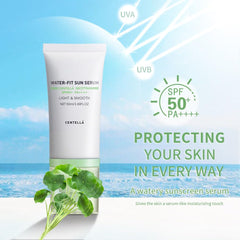 Ginaday sérum solaire hydratant, imperméable à l'eau pour le plein-air.