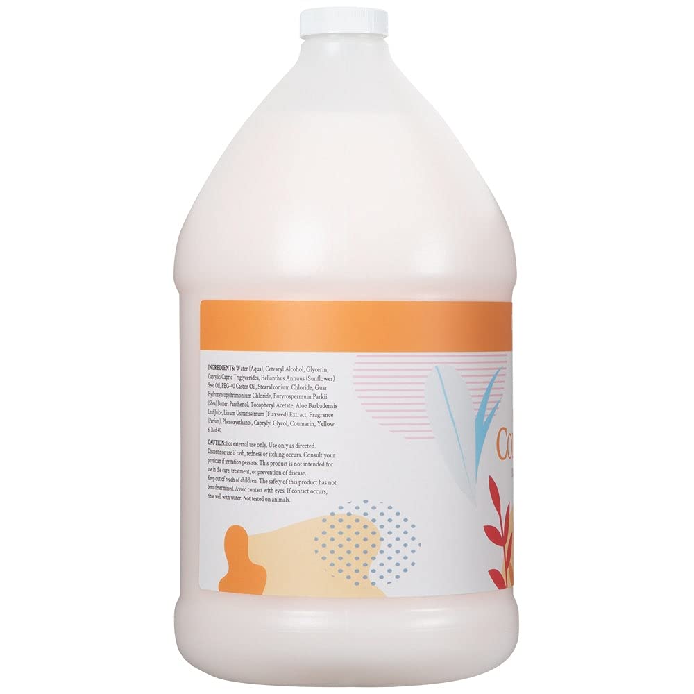 Texture crèmeuse du conditionneur Coco Mangue de Ginger Lily Farms Botanicals.