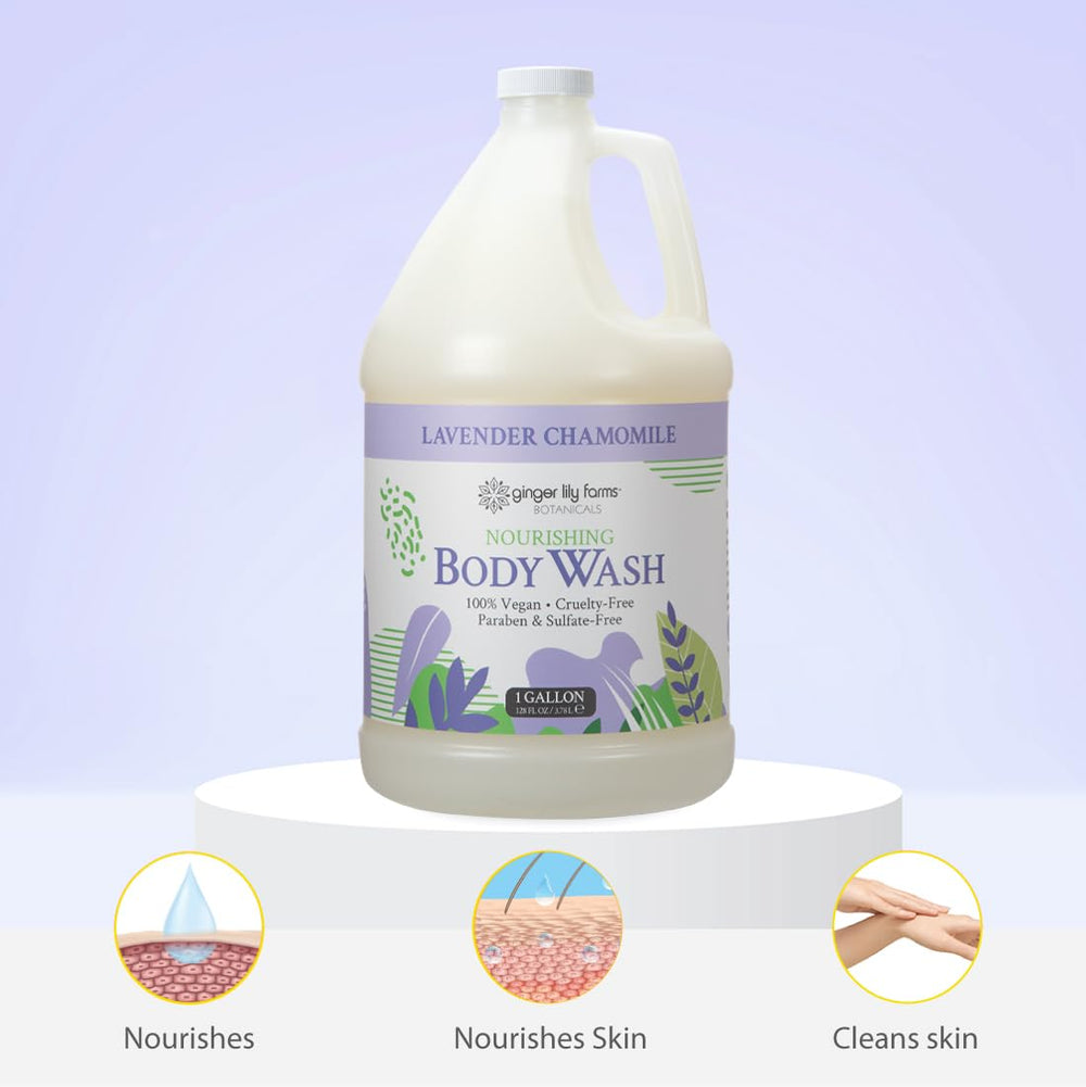 Idéal pour vestiaires, spas et maison avec Ginger Lily Farms Botanicals.