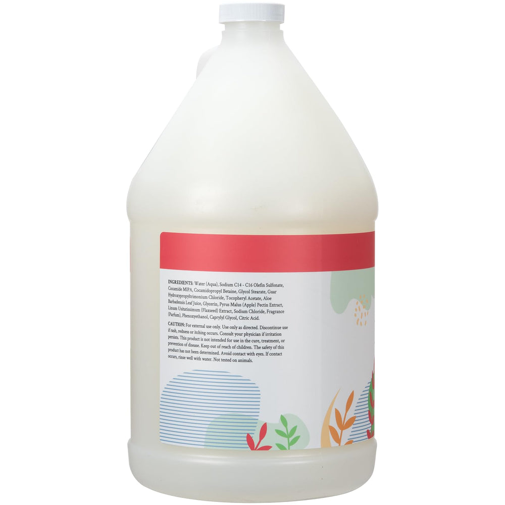 Ingrédients naturels aloé vera et extraits de fruits pour hydratation légère.