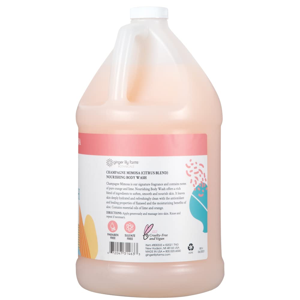 Texture cremeuse du Lavage Corporel facilitant une mousse abondante et agréable.