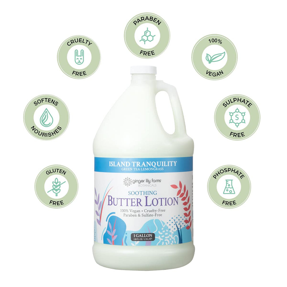Ginger Lily Farms texture-lotion-legere-riche, sensation satinée et durable
