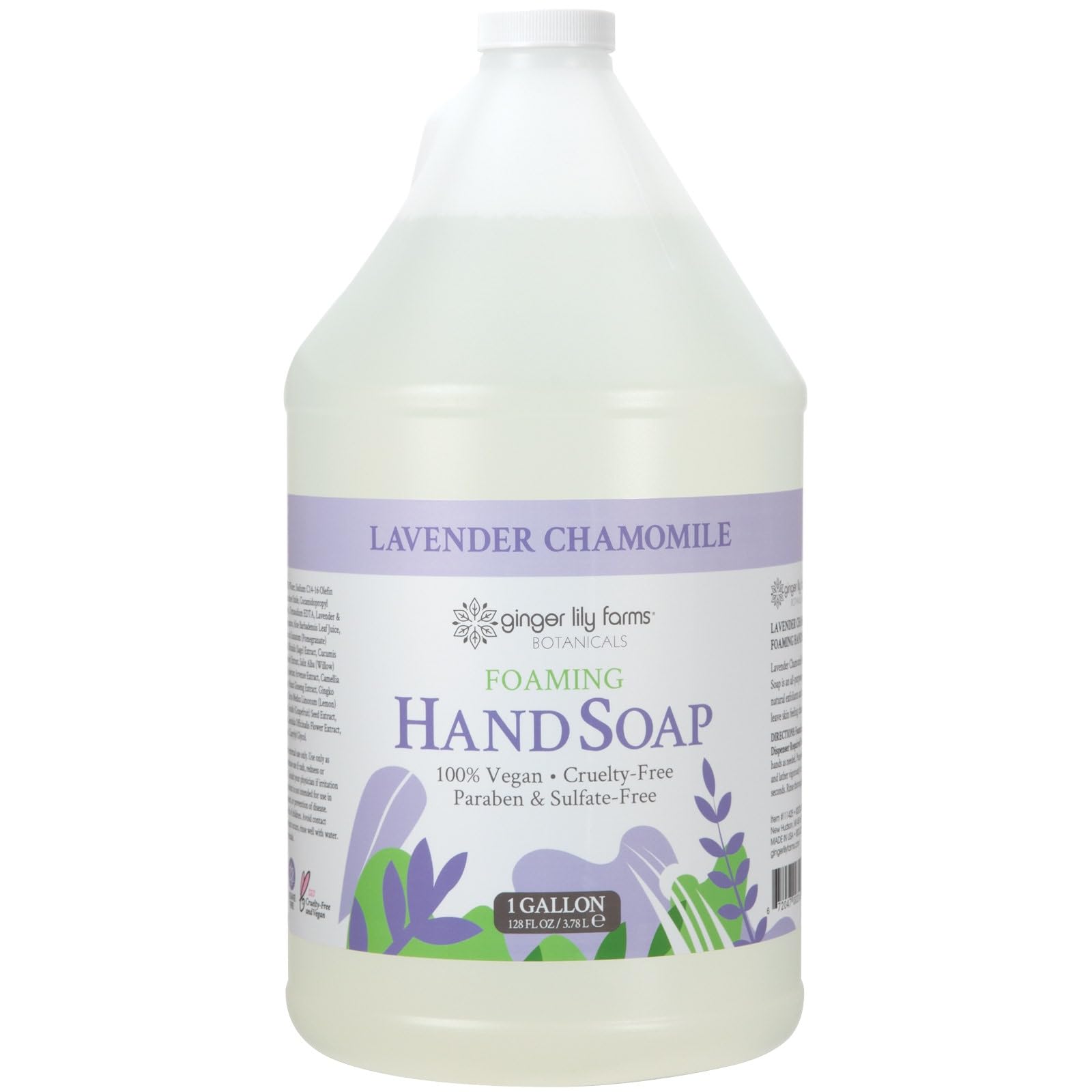 Ginger Lily Farms Botanicals – mousse-main, hydratation douce après lavage.