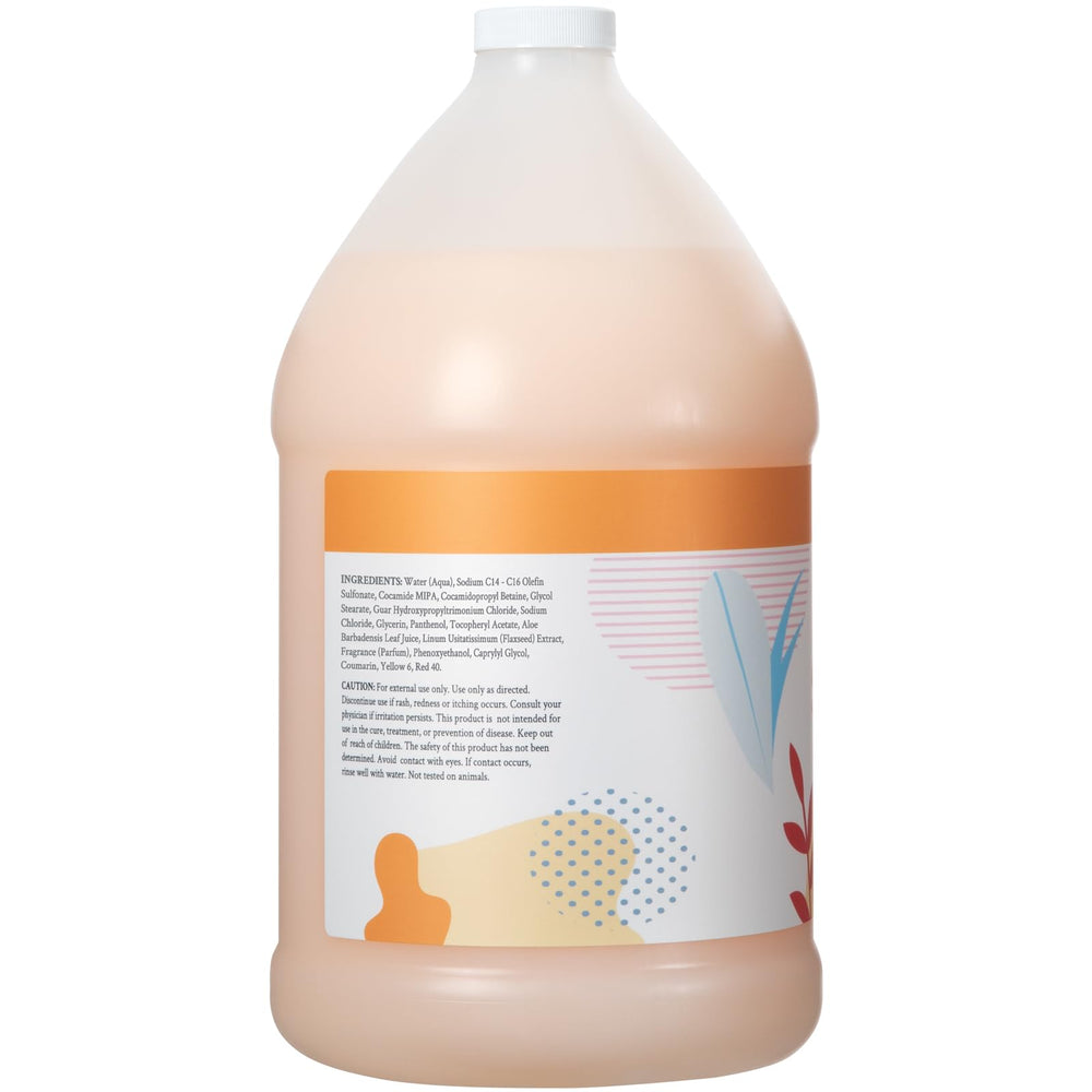 Ginger Lily Farms Botanicals Shampoing Coco Mango – ingrédients Flaxseed pour nourrir les cheveux.