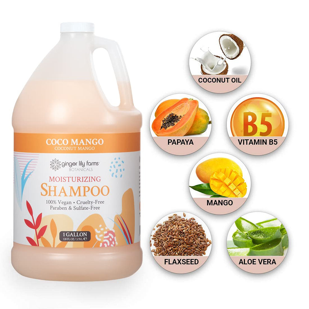 Recharge 1 gal Ginger Lily Farms Botanicals – emballage économique et réduction des déchets.