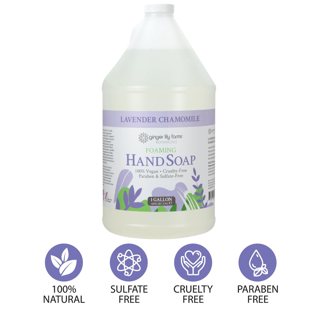 Ginger Lily Farms Botanicals – texture mousseuse riche, sensation agréable lors du lavage.