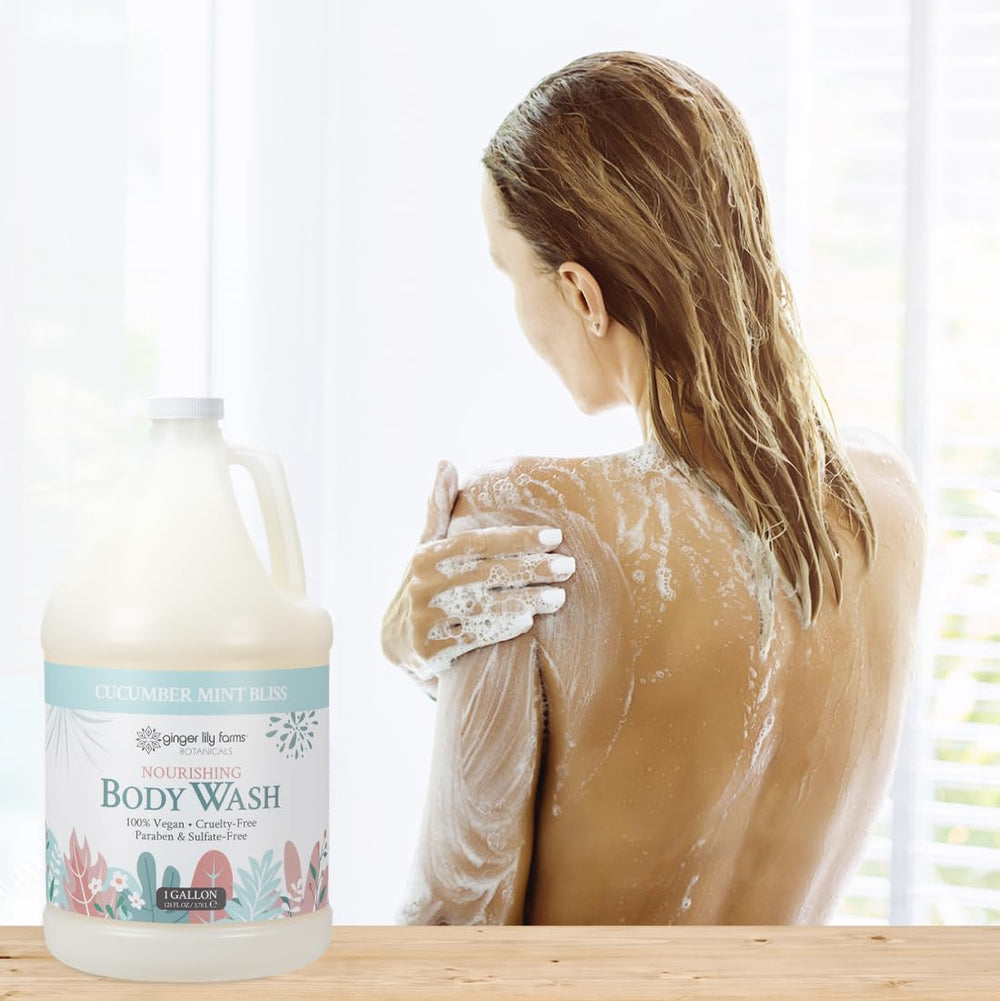 Utilisation quotidienne Ginger Lily Farms Botanicals: douche douce pour peaux sensibles.