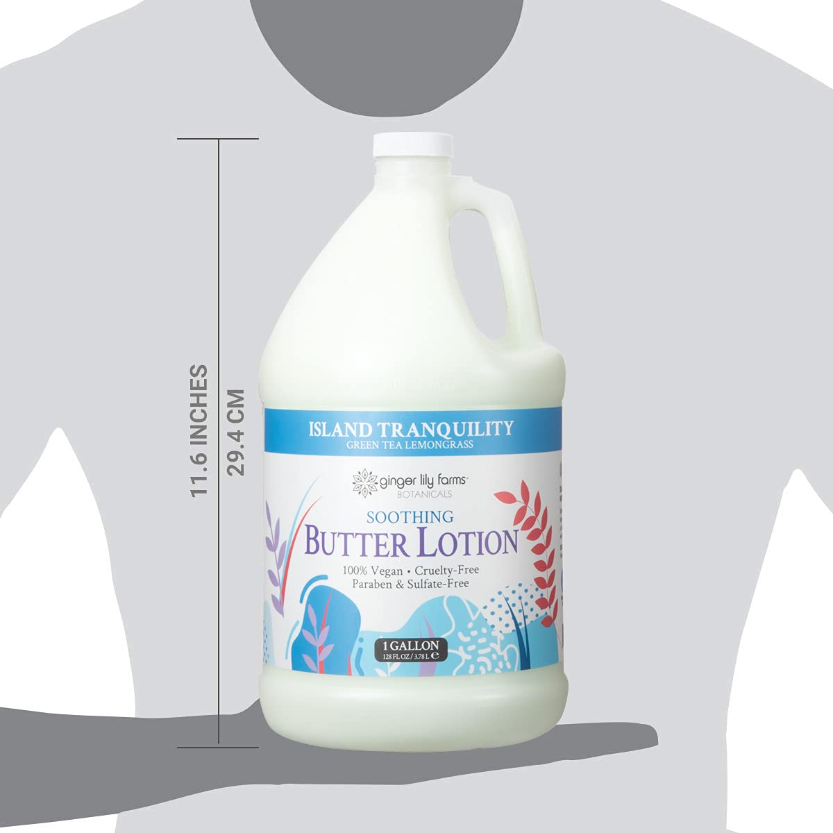 Ginger Lily Farms Utilisation vestiaires-refills, pratique pour les cabines