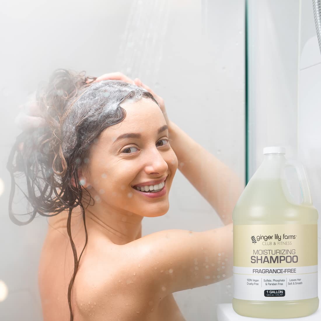 Emballage économique et écologique idéal pour distributeurs de douche.
