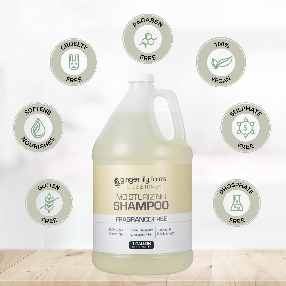 Recharge d’un gallon pratique pour vestiaires et usages domestiques.