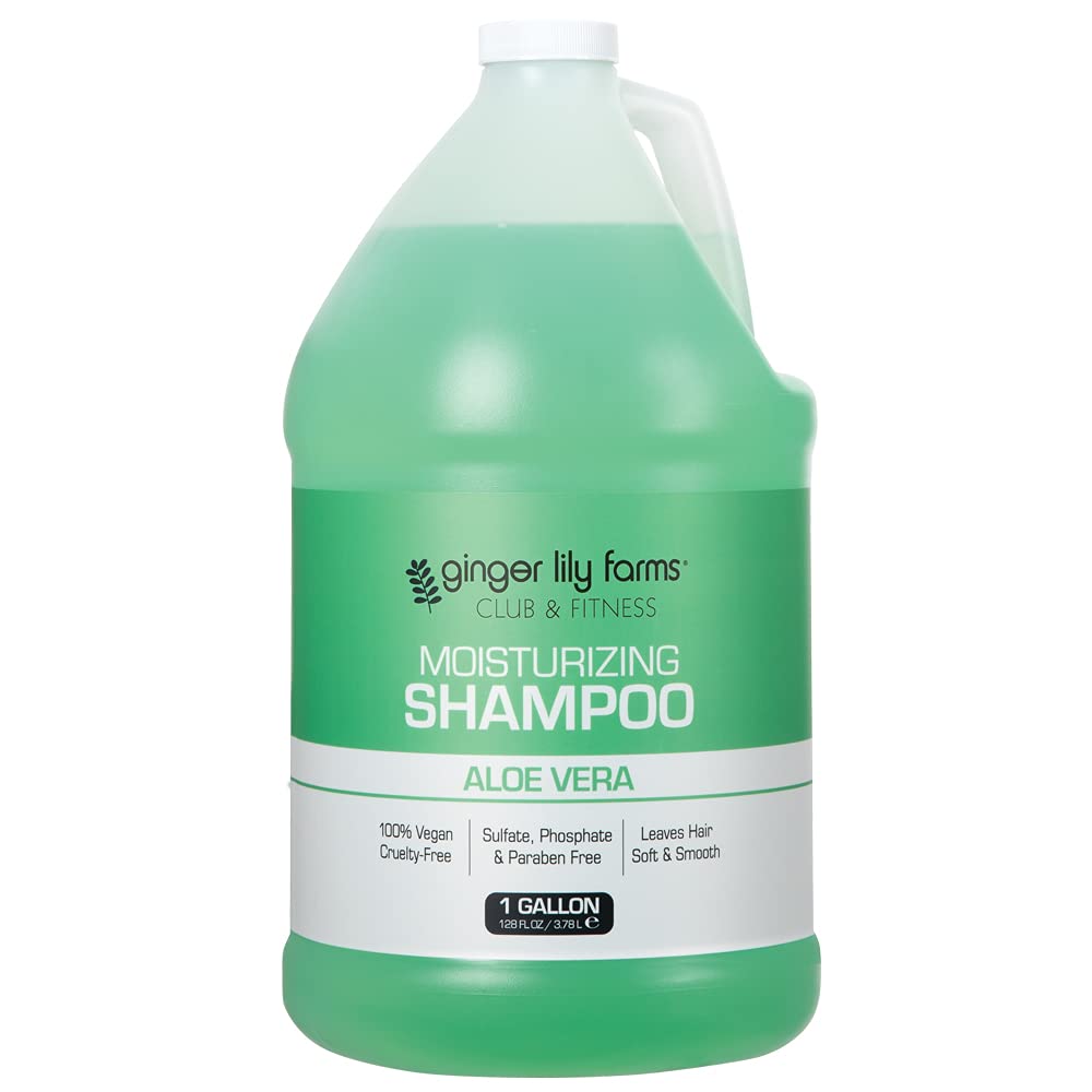 Ginger Lily Farms Club & Fitness – bouteille 1 gallon prête pour hydratation durable des cheveux
