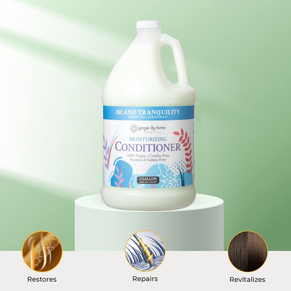 Sans parabènes et sulfates Island Tranquility formule respectueuse des cheveux