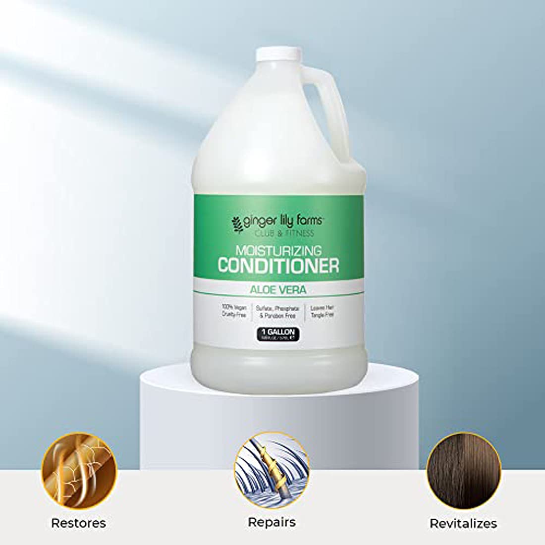 Ginger Lily Farms – parfait pour clubs, spas et usages domestiques, format économique.