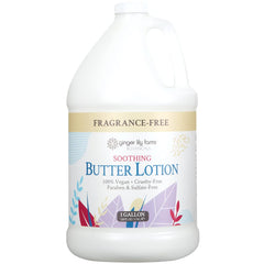 Ginger Lily Farms Lotion sans parfum idéale pour peaux sensibles et irritées.