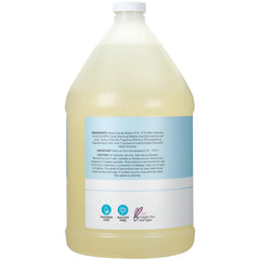 Ginger Lily Farms naturally derived botanicals label demonstrating gentle hydration