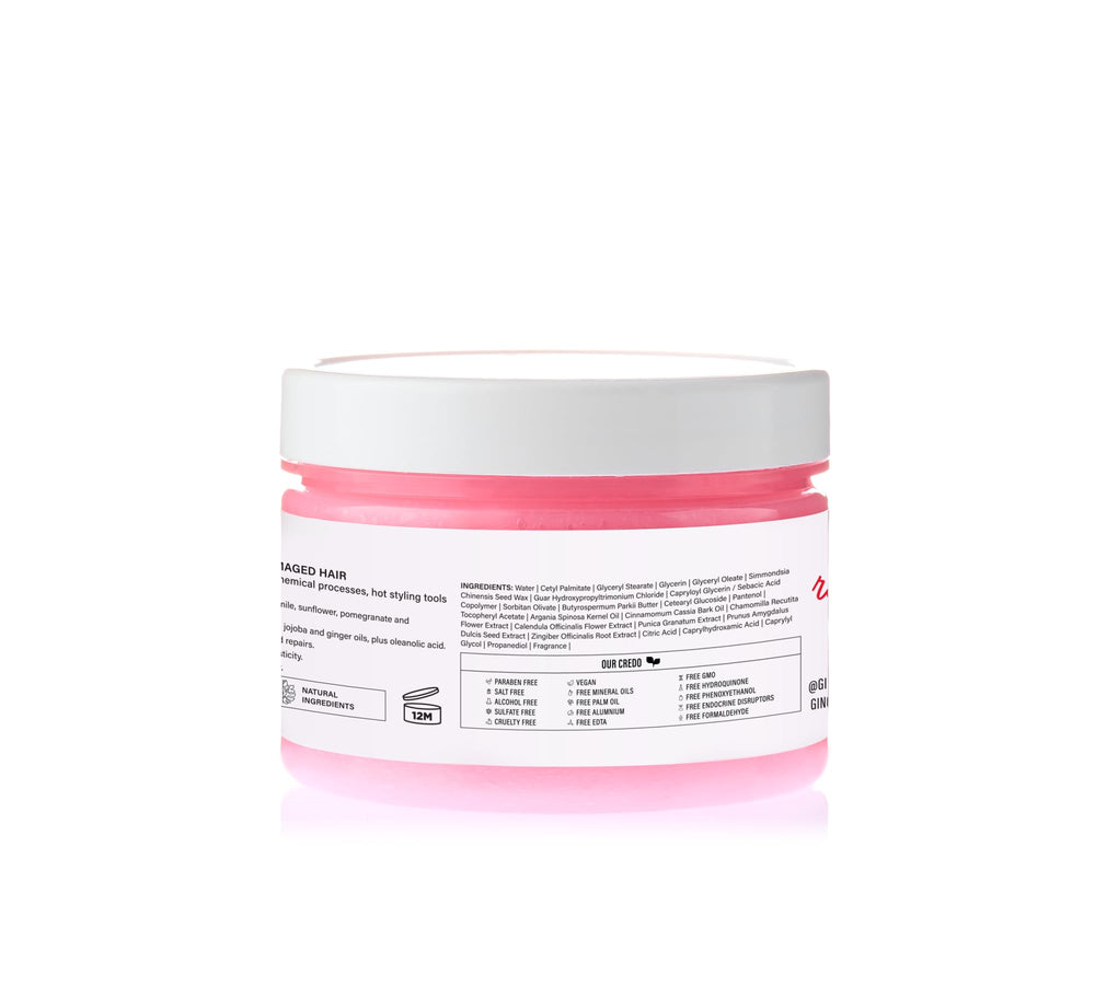 Ginger Milk Natural Care: cheveux raides ou bouclés bénéficient du soin.