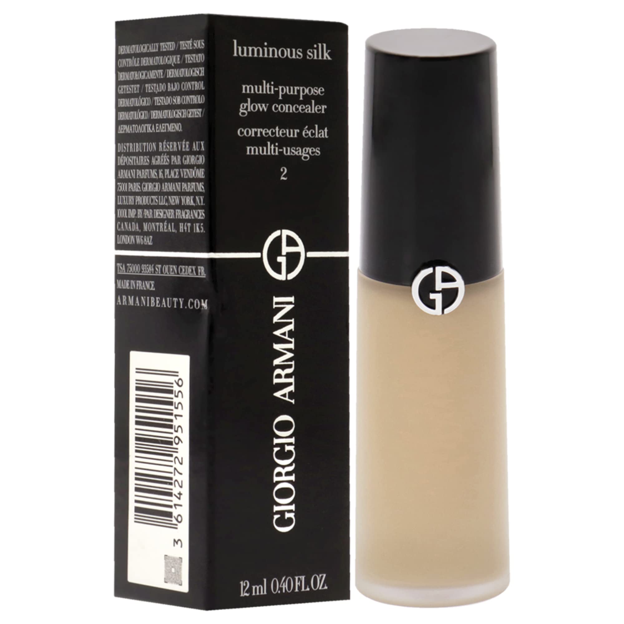 Giorgio Armani Luminous Silk Correcteur, fini lumineux sur la peau pour un éclat naturel.
