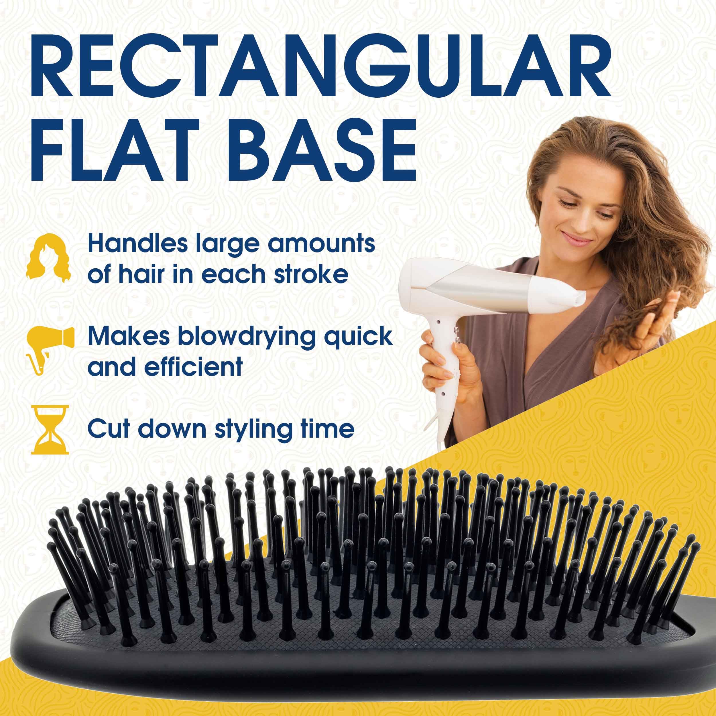 Brosse Giorgio Séchage rapide pour usage quotidien sur cheveux mouillés ou secs.