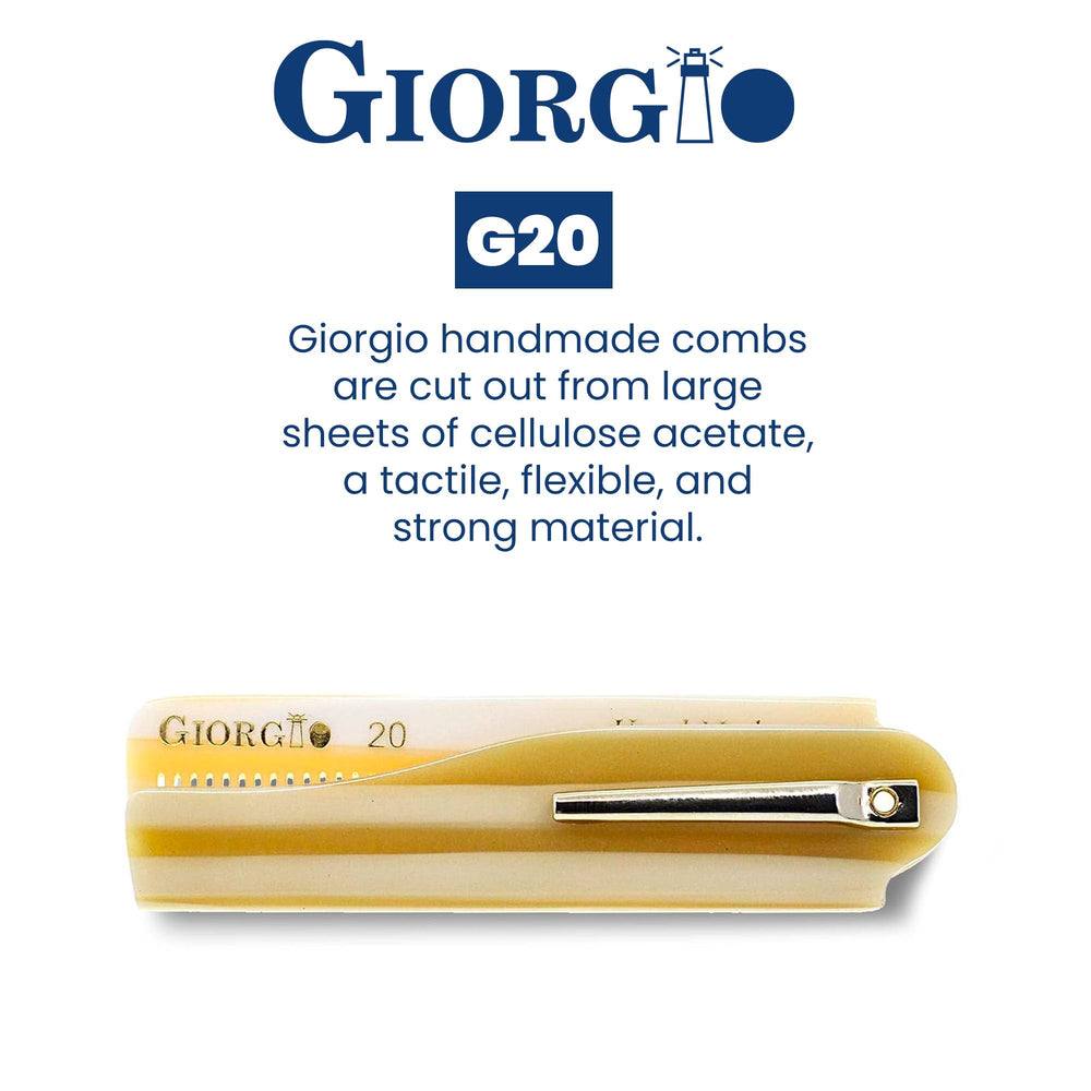 Giorgio G20 Ivy barbe et moustache démêlées sans tiraillement.
