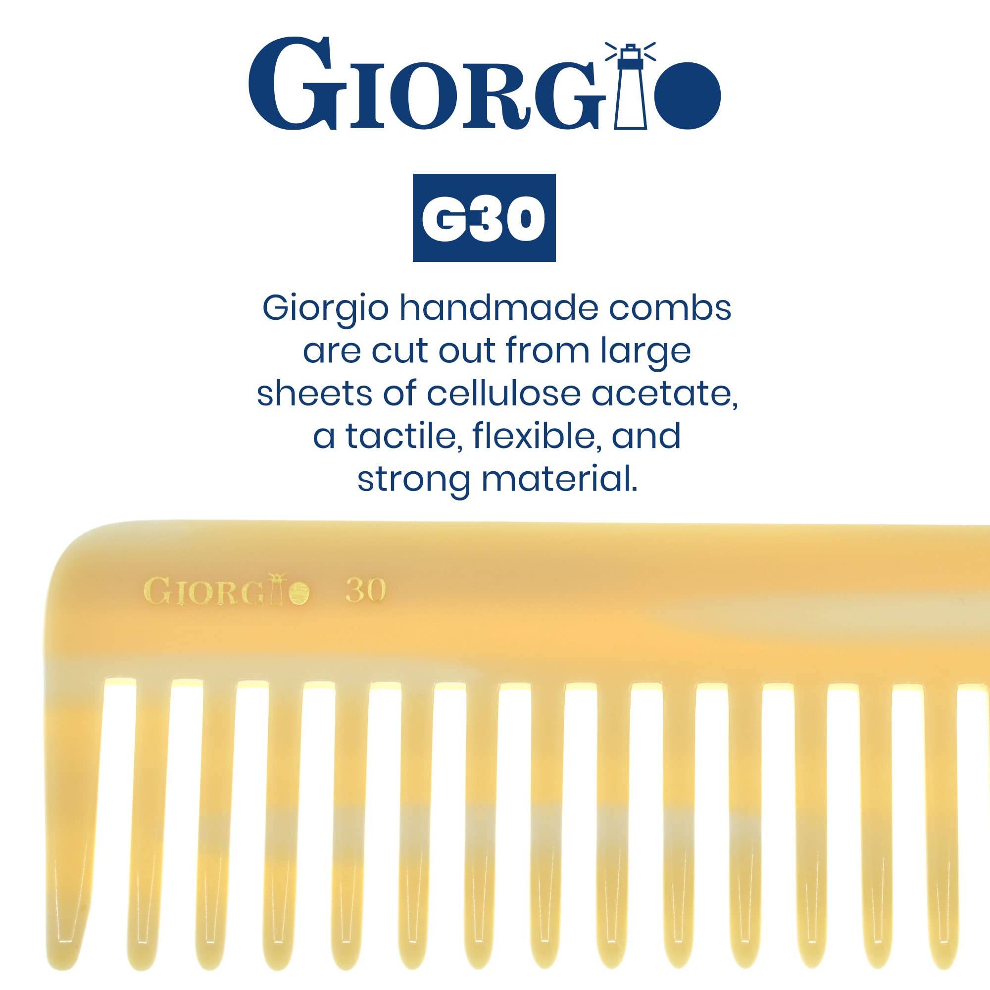 Giorgio G30 aide à répartir l'huile naturelle du cuir chevelu