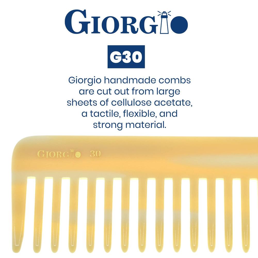 Giorgio G30 aide à répartir l'huile naturelle du cuir chevelu