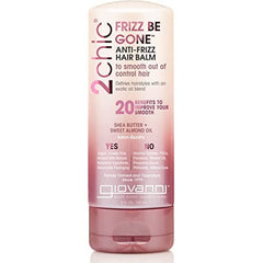 GIOVANNI 2chic Frizz Be Gone sur bouteille, soin nourrissant pour cheveux lisses