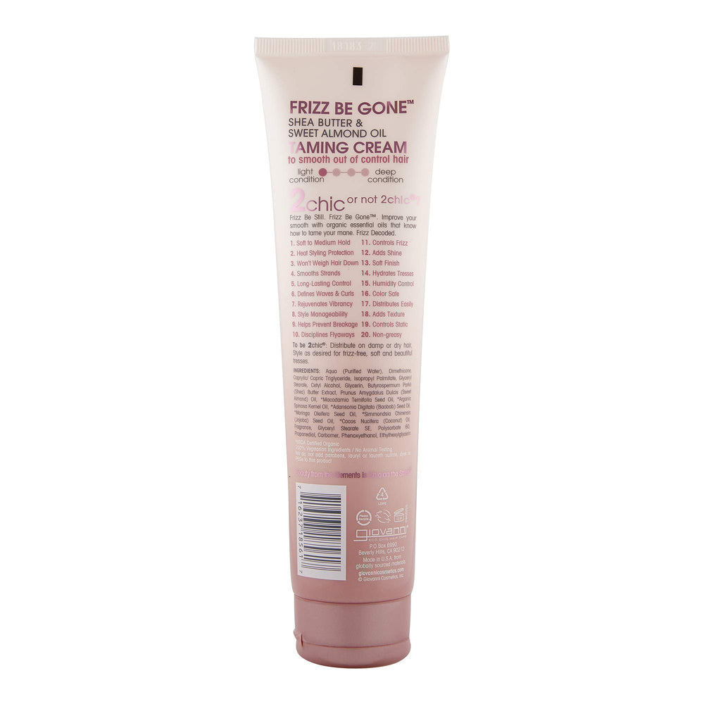 Giovanni 2chic Frizz Be Gone, ingrédients nourrissants pour les cheveux