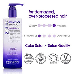 GIOVANNI 2chic huile mûre et coco: nutrition intense pour vos cheveux.
