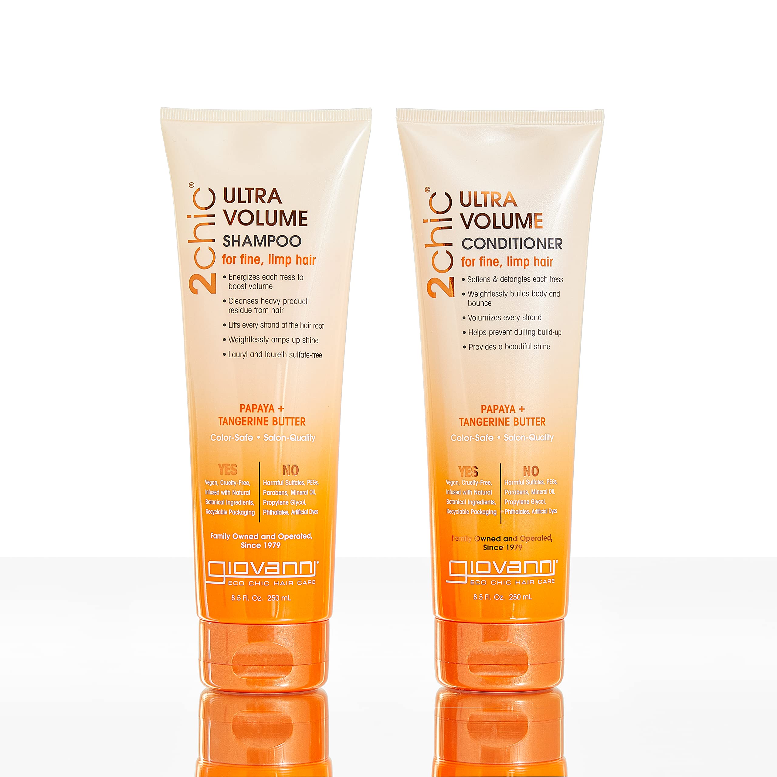 GIOVANNI 2chic Ultra-Volume: emballage recyclable et respectueux de la couleur