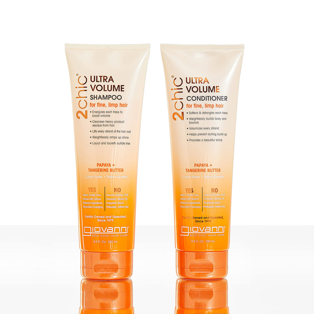 GIOVANNI 2chic Ultra-Volume: emballage recyclable et respectueux de la couleur