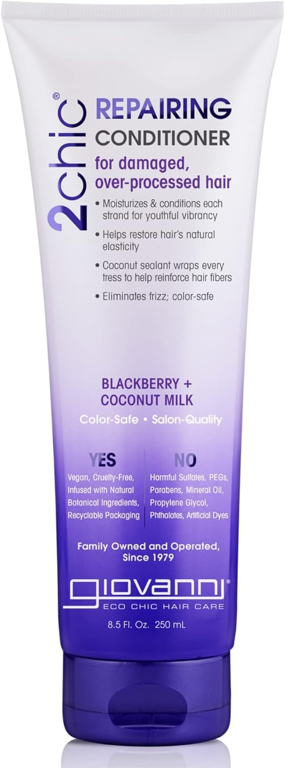 GIOVANNI 2chic Ultra-Réparateur — bouteille prête à hydrater les cheveux.