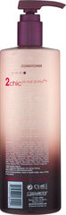 Cheveux lisses après application du conditionneur GIOVANNI 2chic Ultra-Sleek