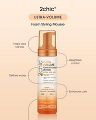 Volume durable et légèreté sur cheveux fins sans les alourdir.