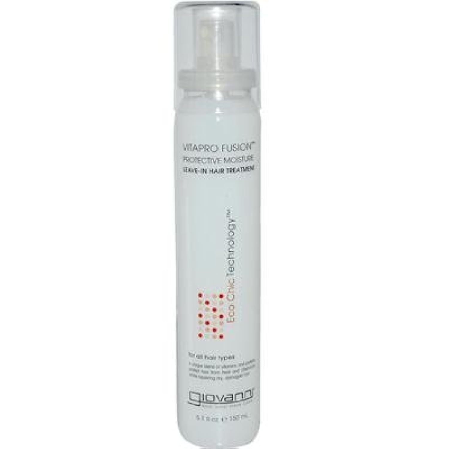 Giovanni Traitement sans rinçage: bouteille protectrice hydratante pour tous types de cheveux.