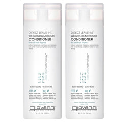 GIOVANNI Direct – conditionneur sans rinçage poids plume sur bouteille, hydratation légère pour cheveux